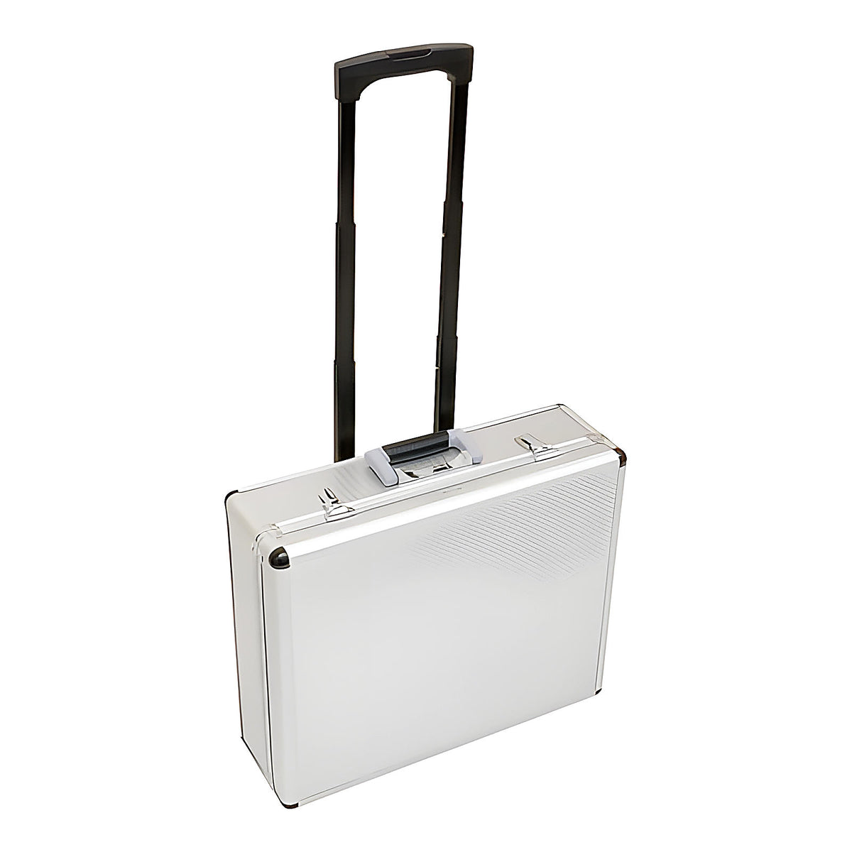 Valise trolley aluminium vide pour rangement
