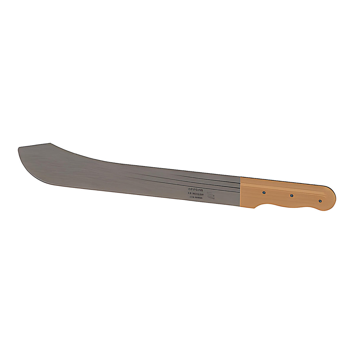 Machette courbée acier carbone C75S pour débroussaillage