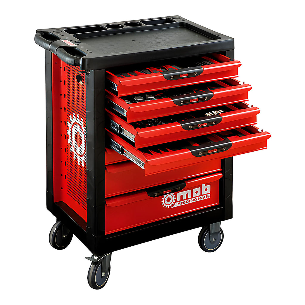 Servante Proliner 7 tiroirs garnie 177 pièces