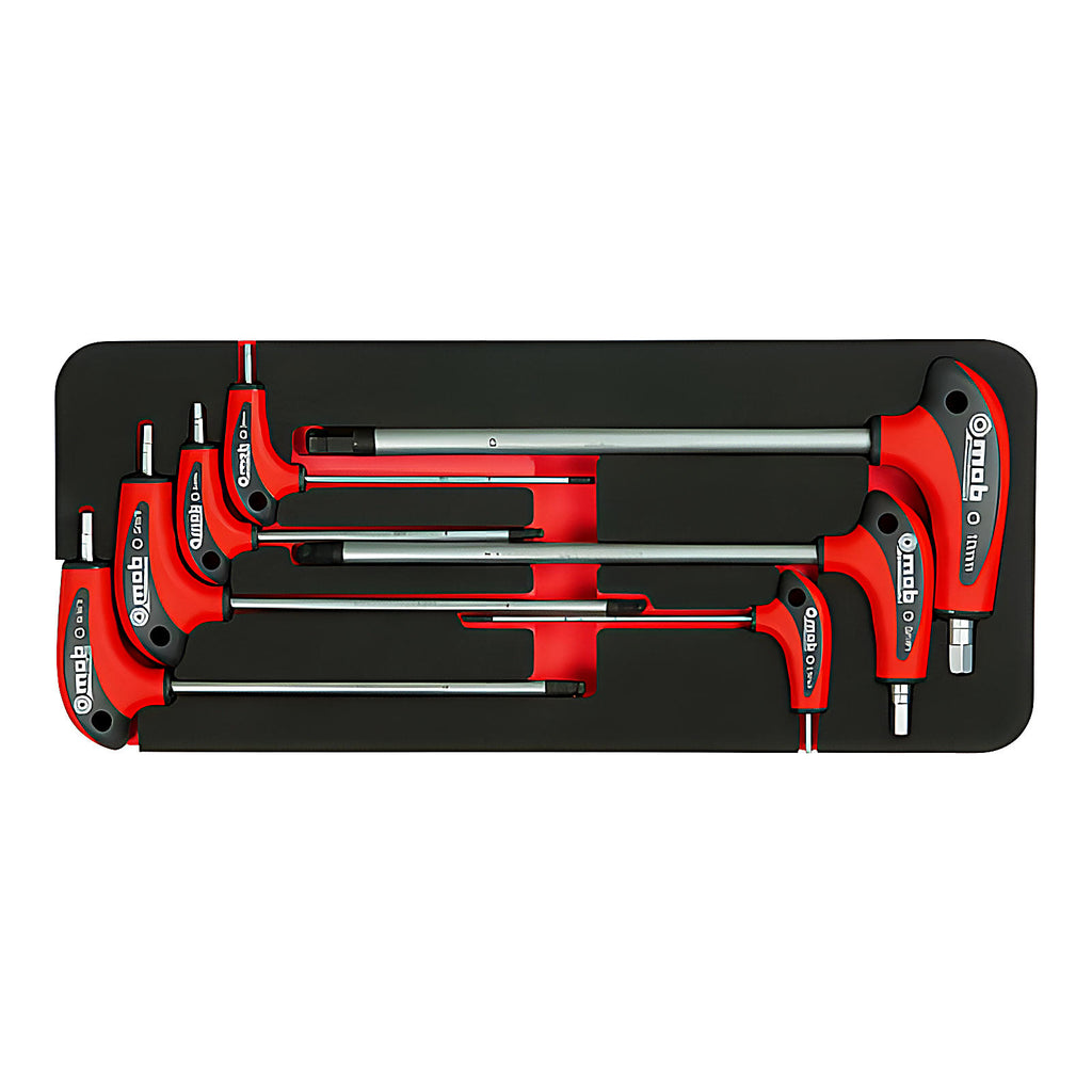 Module mousse 7 clés mâles en T hexagonales CRV