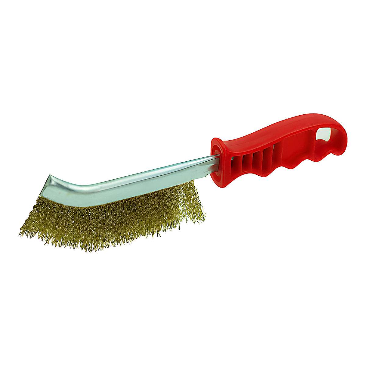 Brosse convexe fil acier laitonné dur