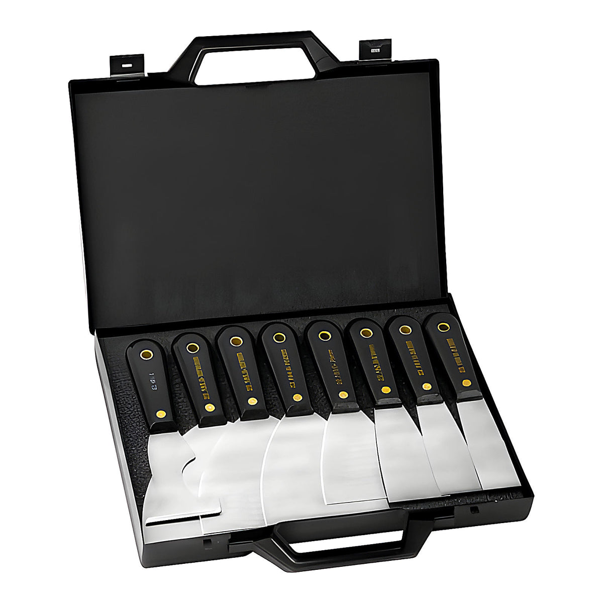 Mallette 7 spatules + 1 couteau multi-usages américain