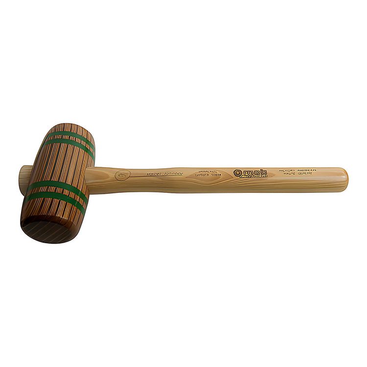 Maillets lamelles, bois, cuir