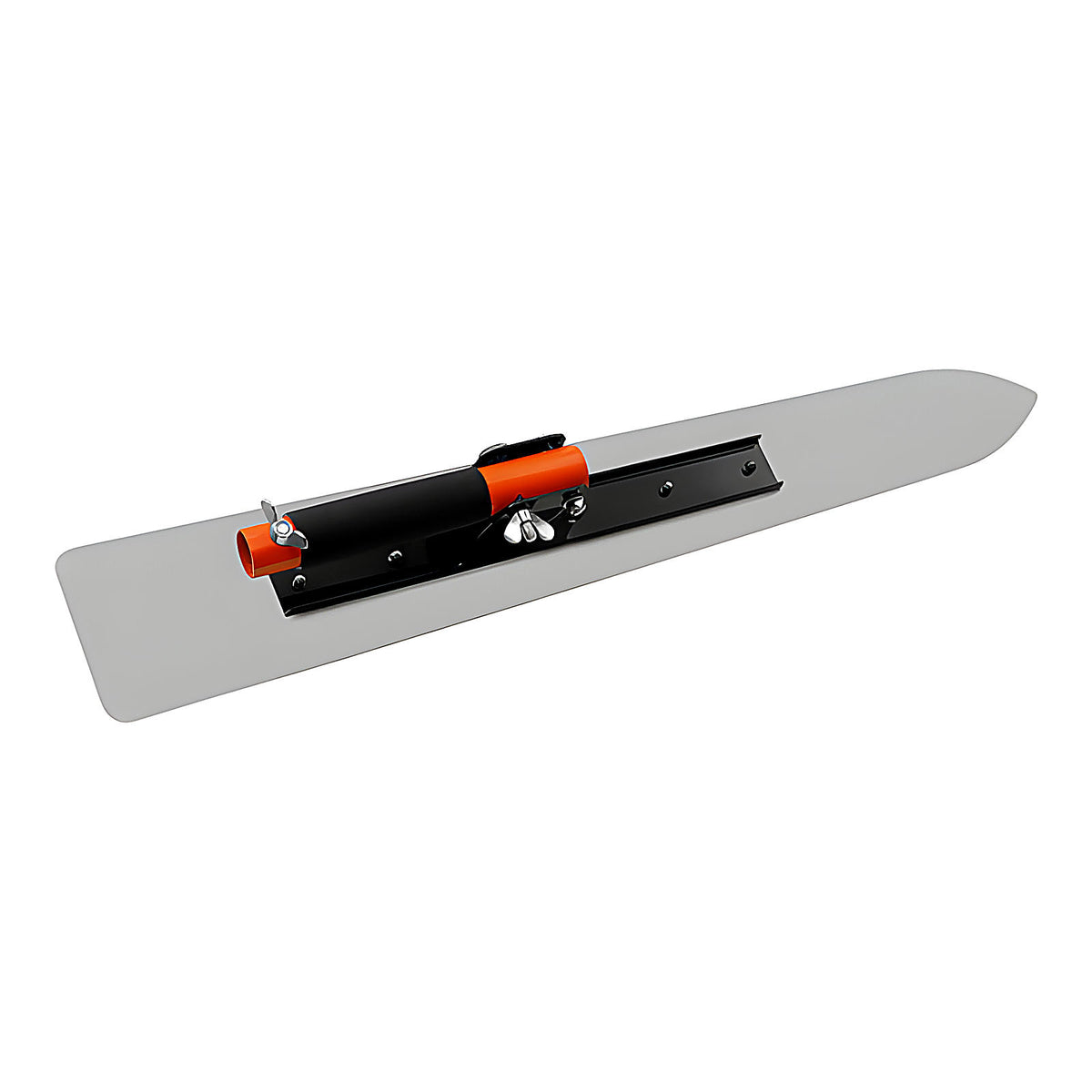 Lisseuse flamande inox 2 en 1 perche ou main
