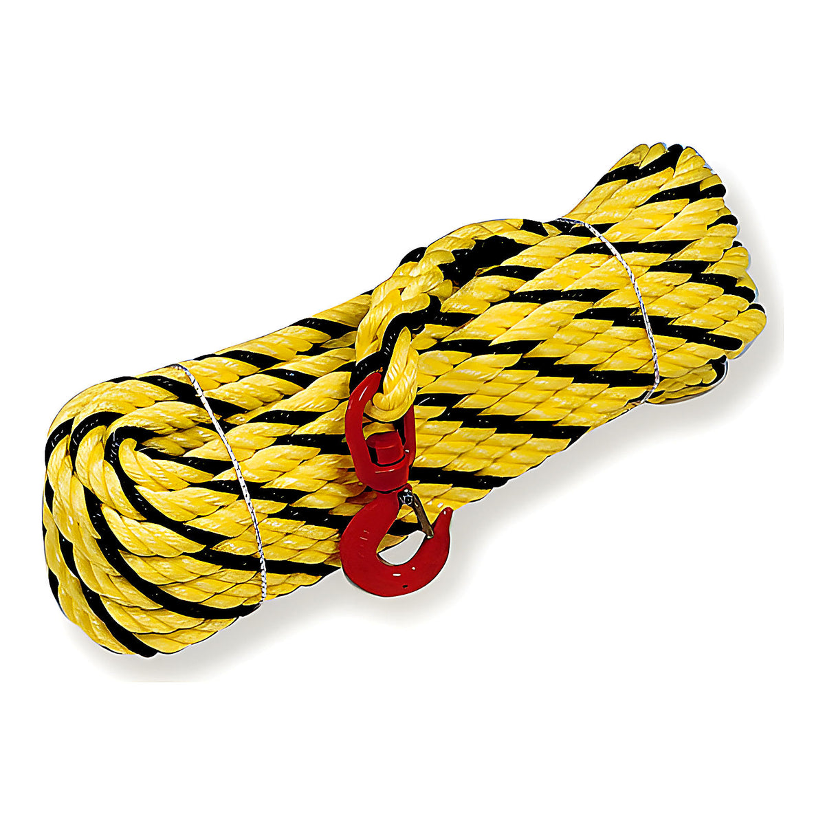 Corde à poulie polypropylène avec crochet