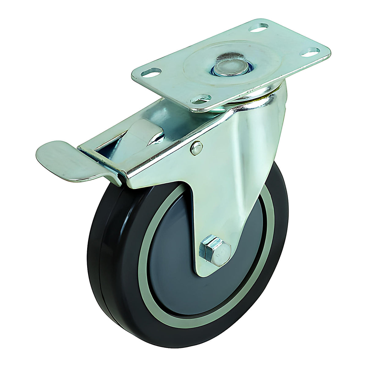 Roue orientable avec frein pour servantes Baseliner