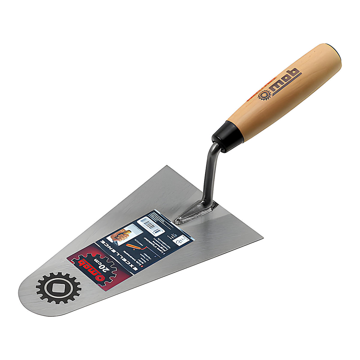 Truelle italienne ronde inox pour plâtrier