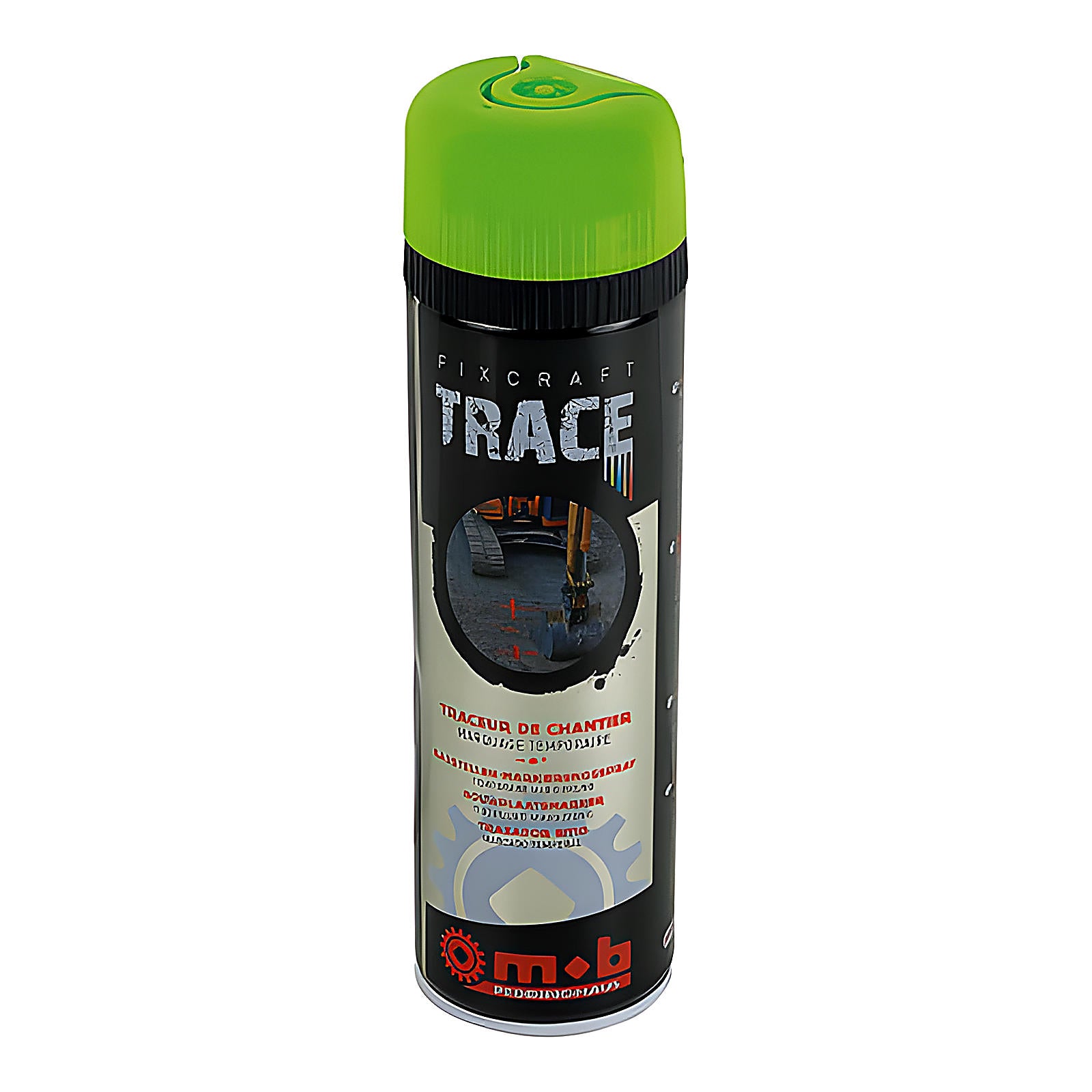 Traceur de chantier aérosol vert X12
