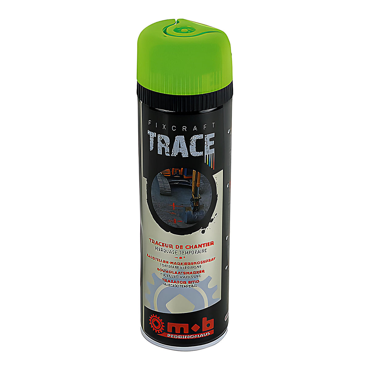 Traceur de chantier aérosol vert X12