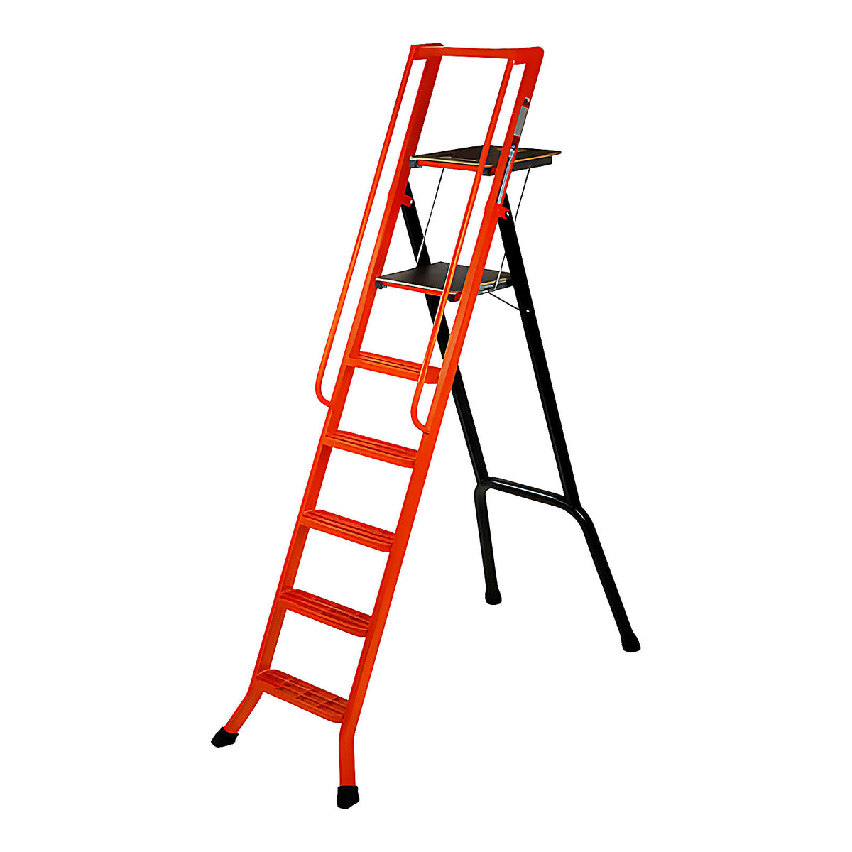 Escabeau pro aluminium 140 cm léger avec porte-outils