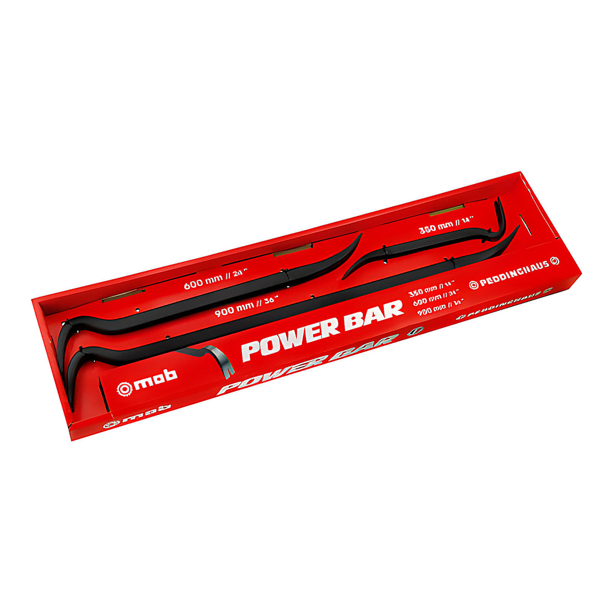 Lot de 3 Power Bar puissance extrême corps ovale X4