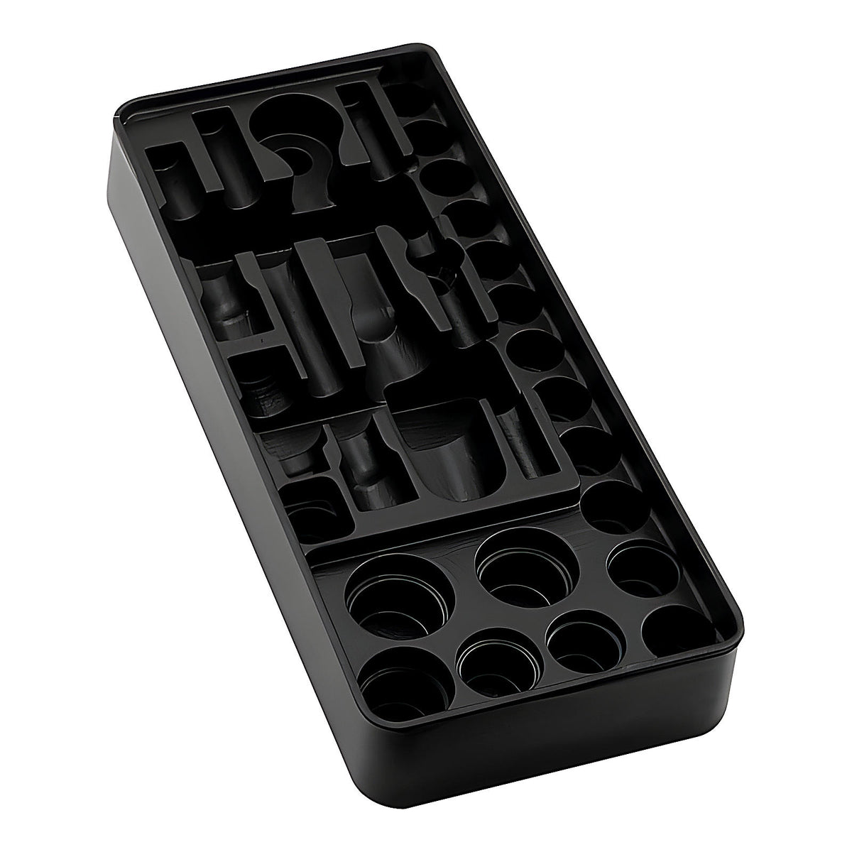 Module vide pour douilles et cliquets 1/2 thermoformé