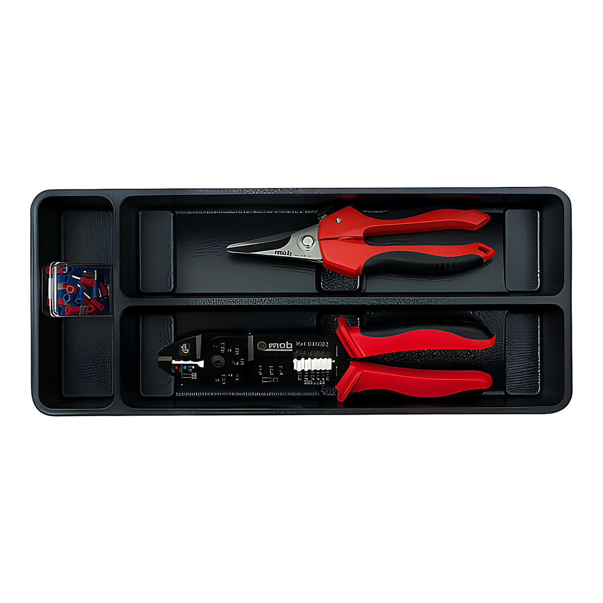 Module pince à sertir + cosses + coupe-câbles thermoformé