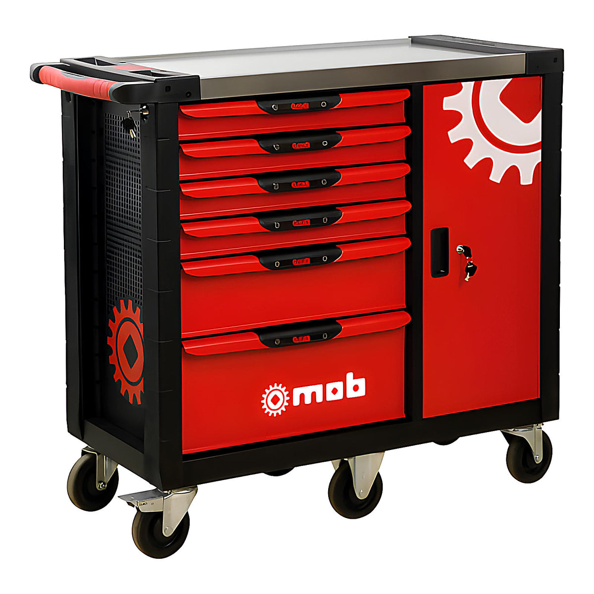 Servante Xliner avec armoire et 6 tiroirs