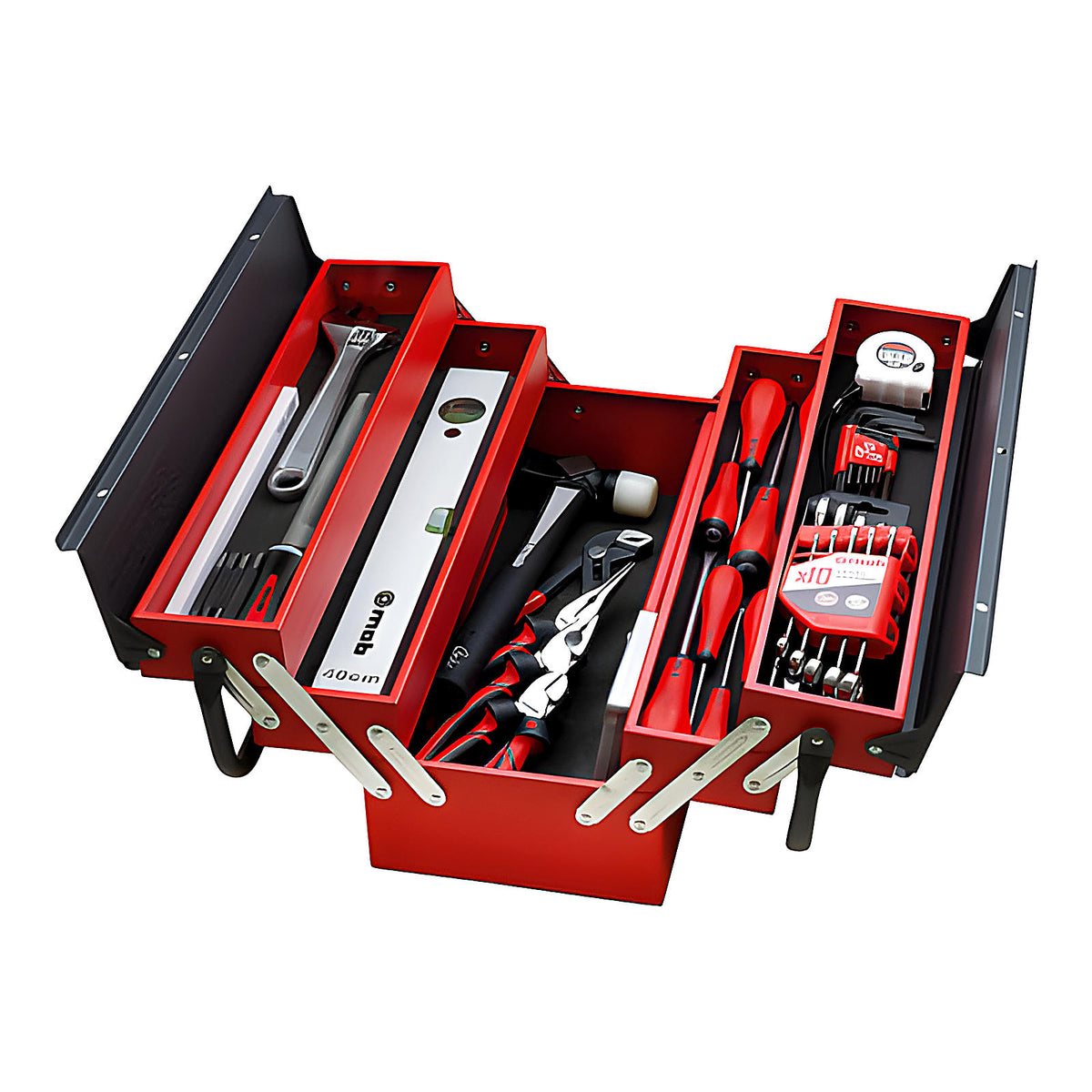 Boîte à outils mécanique garnie 50 pièces