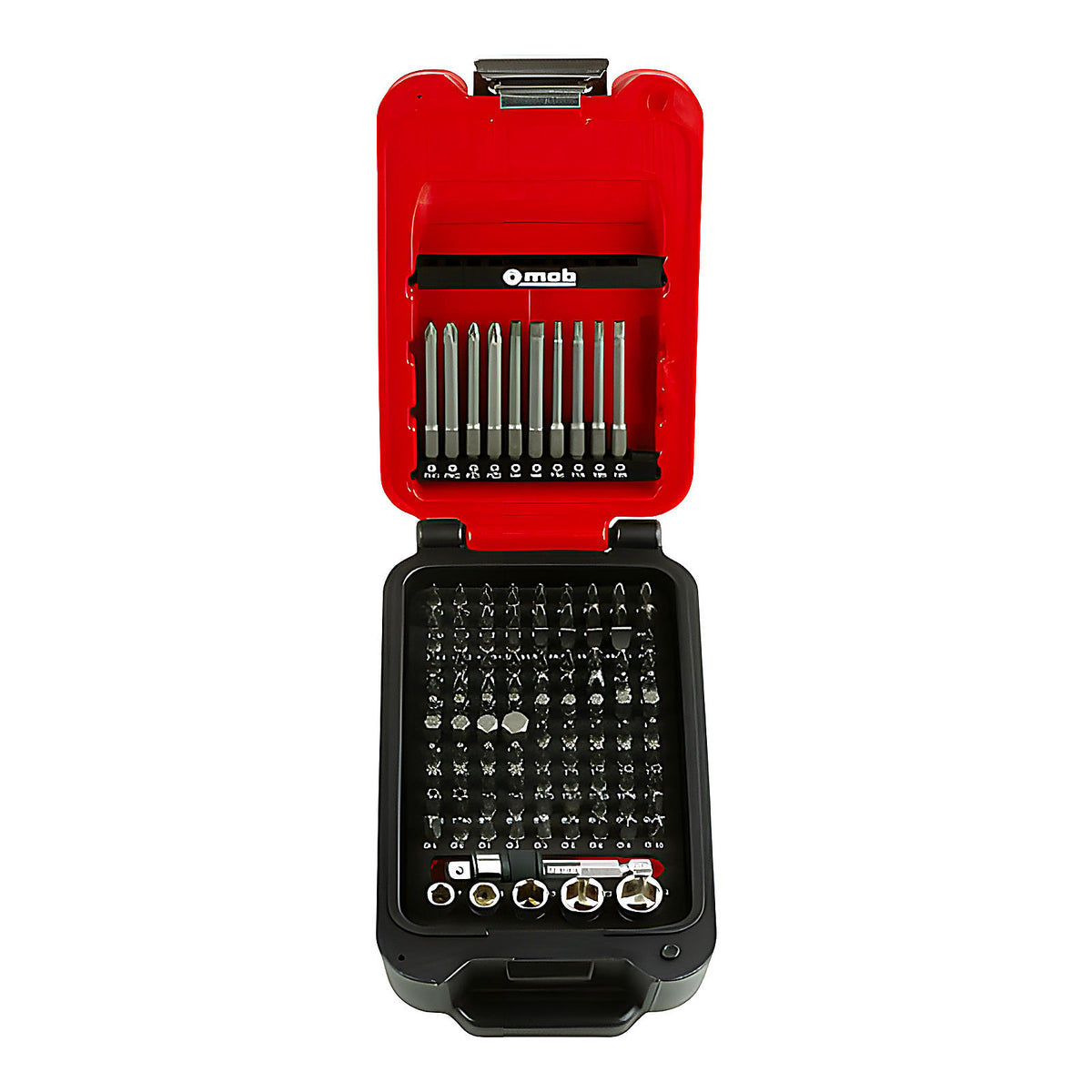 Coffret embouts avec adaptateur 2 en 1 polyvalent