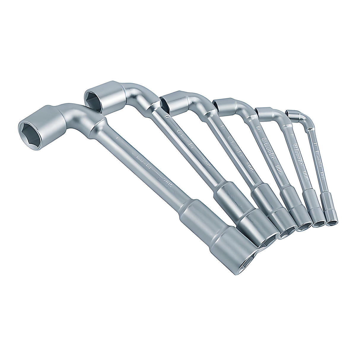 Jeu de clés à pipe 6x6 pans brochables NF ISO 2236