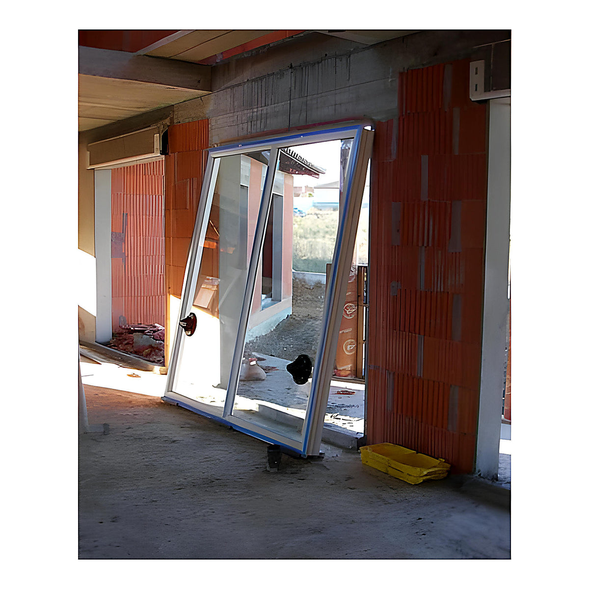Double ventouse pour pose carreaux panneaux et vitres