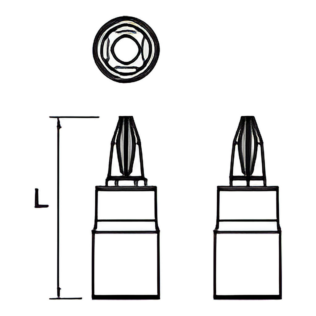 Douille tournevis Phillips 1/4” X5