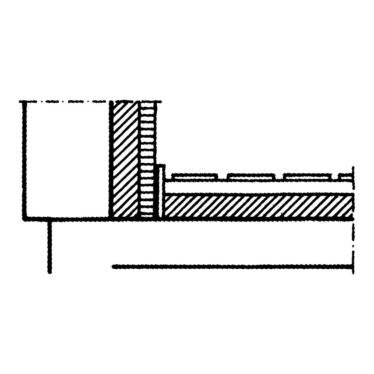 Joint périphérique mousse polyéthylène pour carrelage