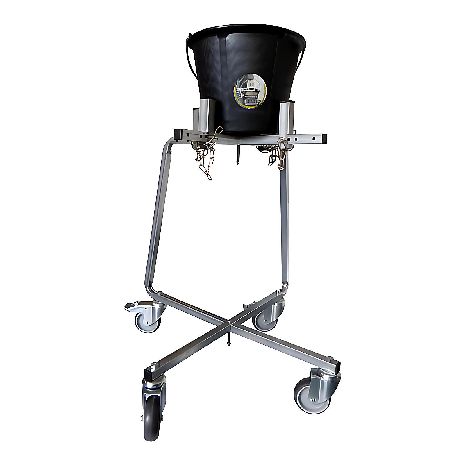 Chariot porte-seau pliable anti-TMS travail en hauteur