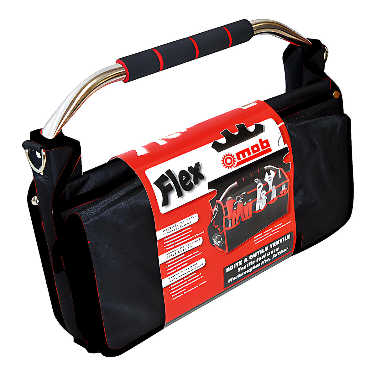 Boîte à outils Flex textile compacte pliable