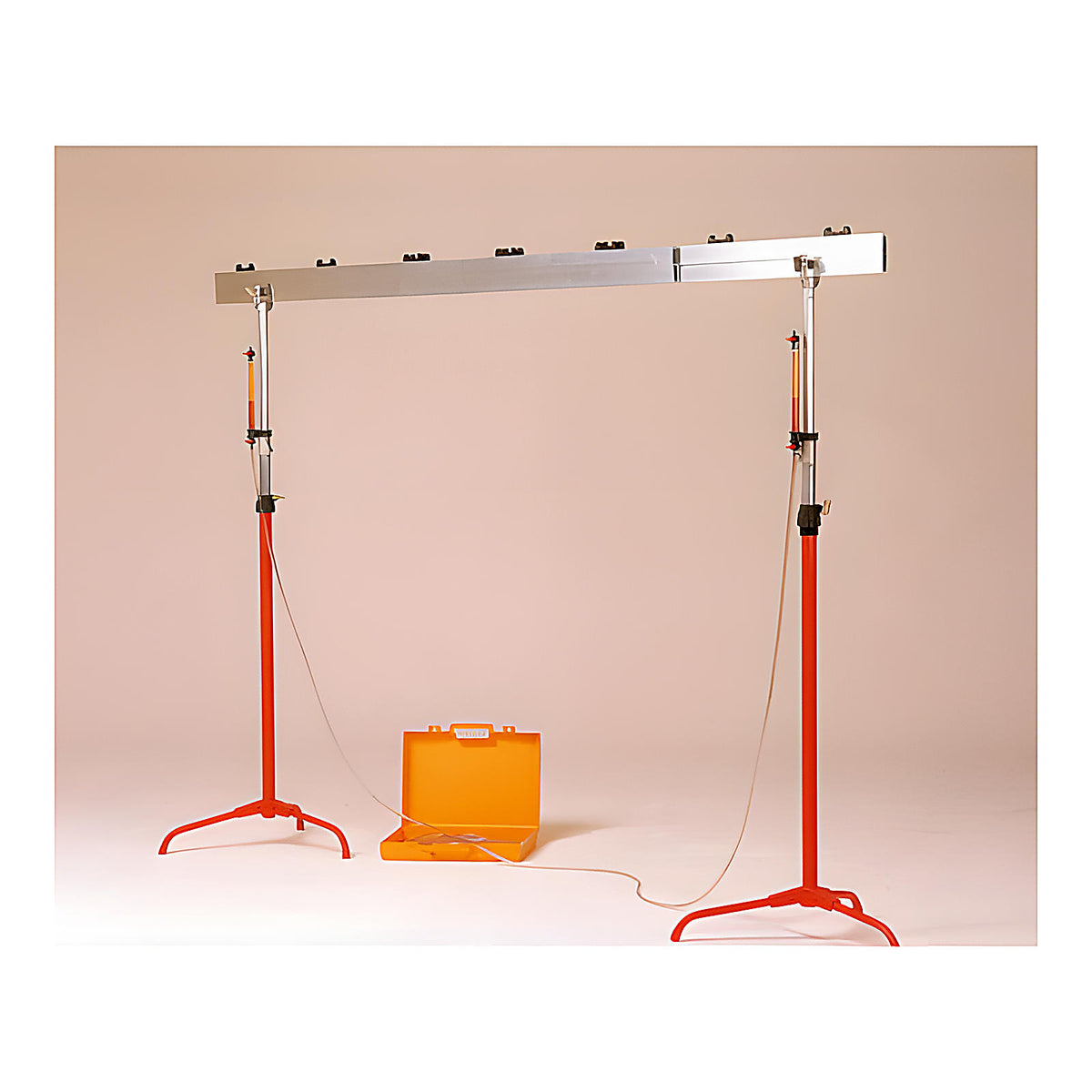 Pied de poule aluminium support règles plaquiste