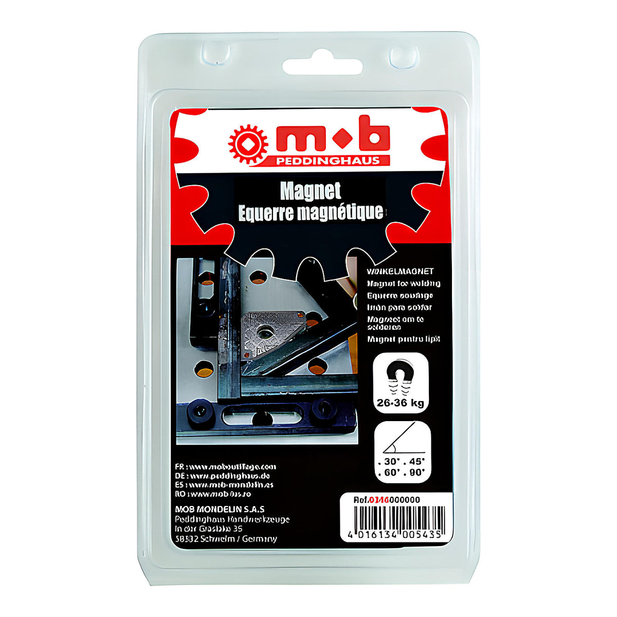 Équerre magnétique Multimagnet sur carte pour soudure
