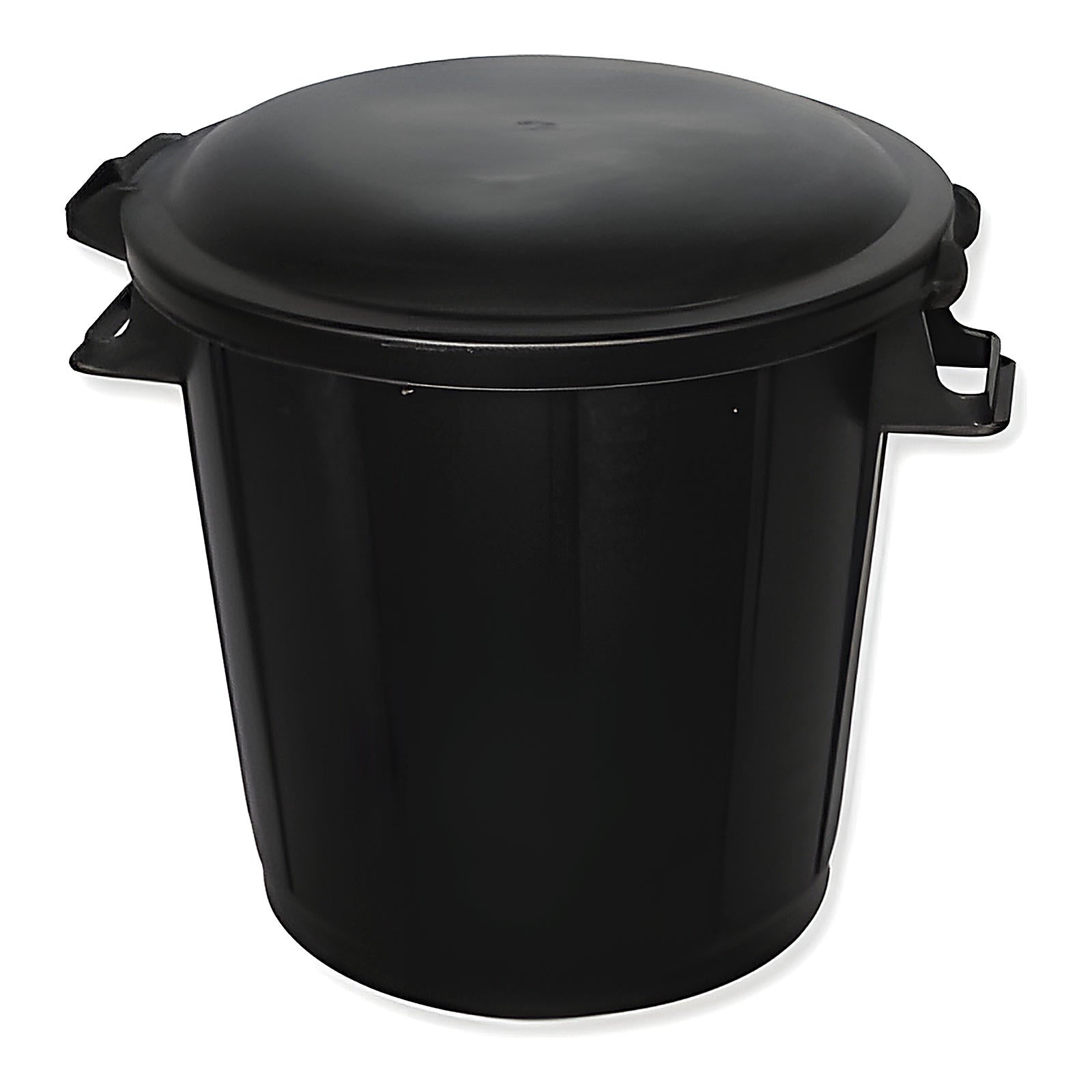 Couvercle pour poubelle de chantier 80 litres polyéthylène