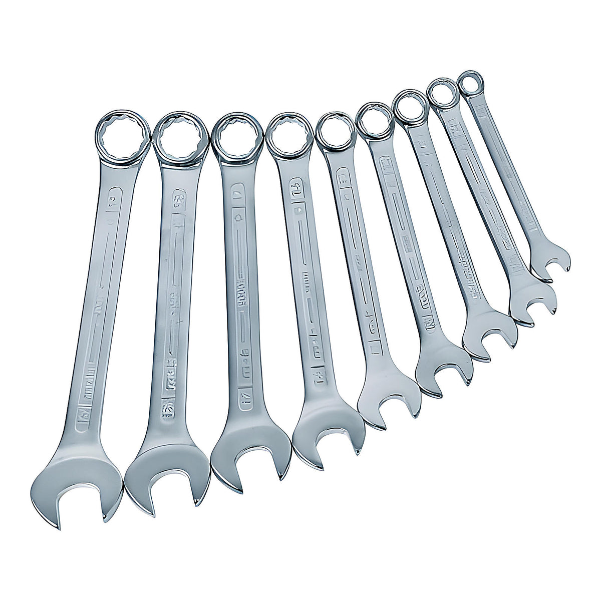 Jeu de clés mixtes brochables chrome-vanadium