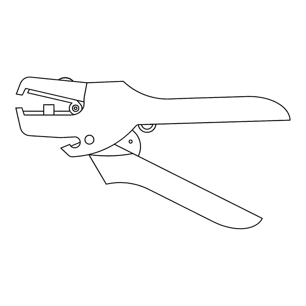 Pince à dénuder automatique 0,08 à 6 mm² sur carte
