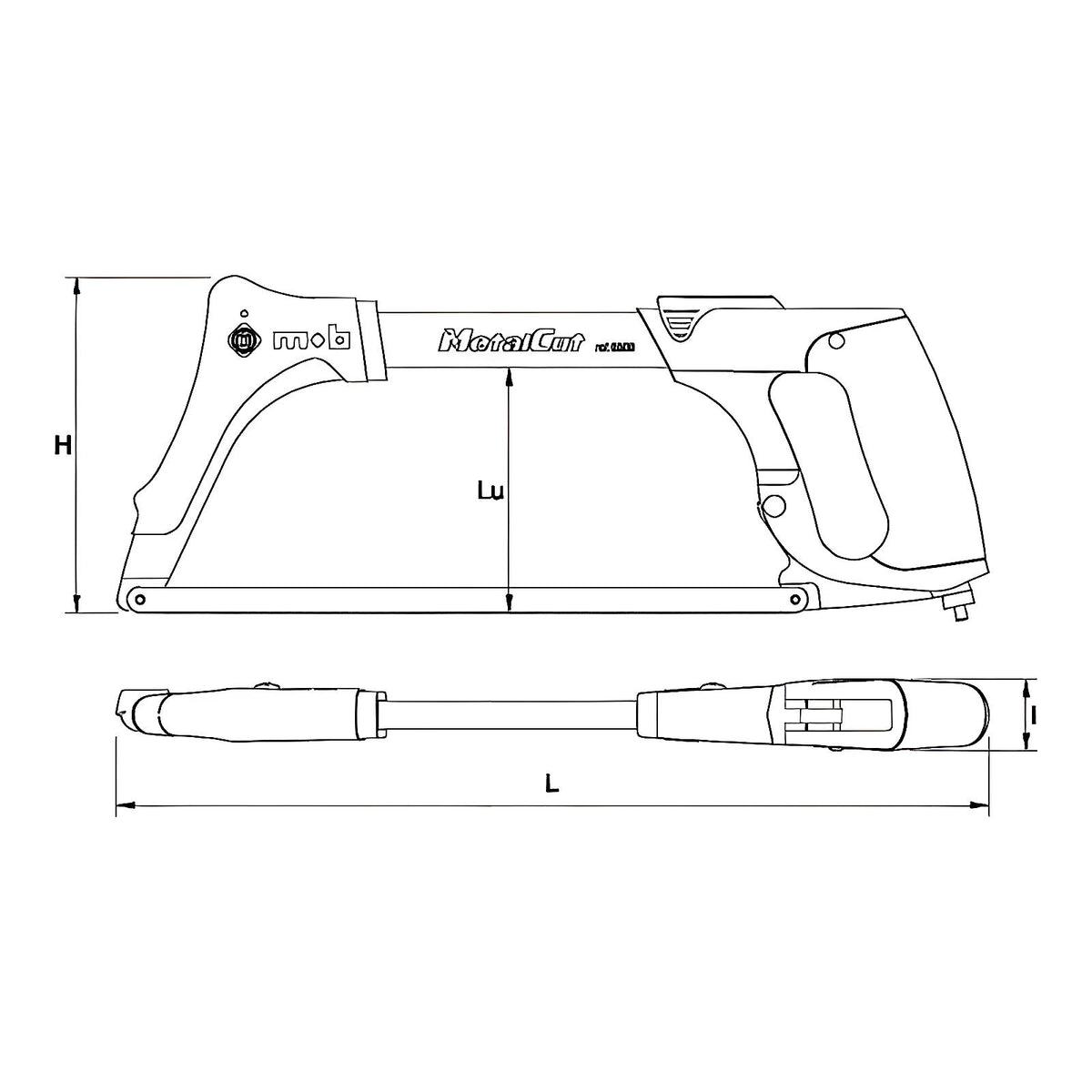 Scie Metalcut compacte pour métaux