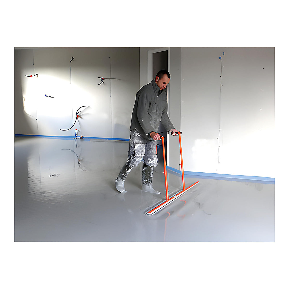 Barre à débuller en acier pour chapes liquides