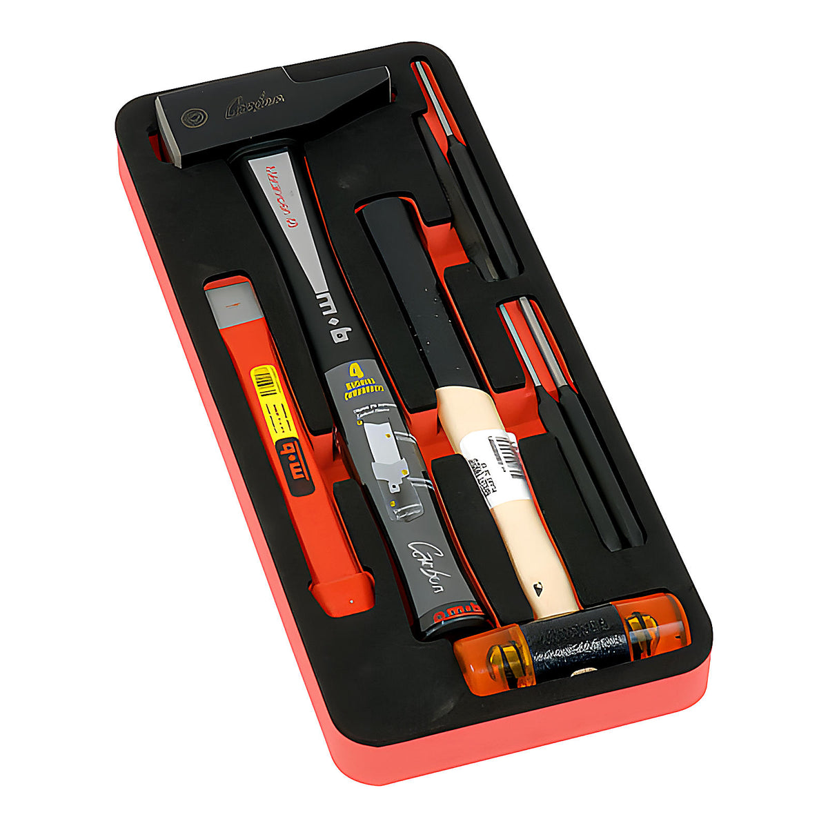 Module mousse vide pour 7 outils de frappe Carbon