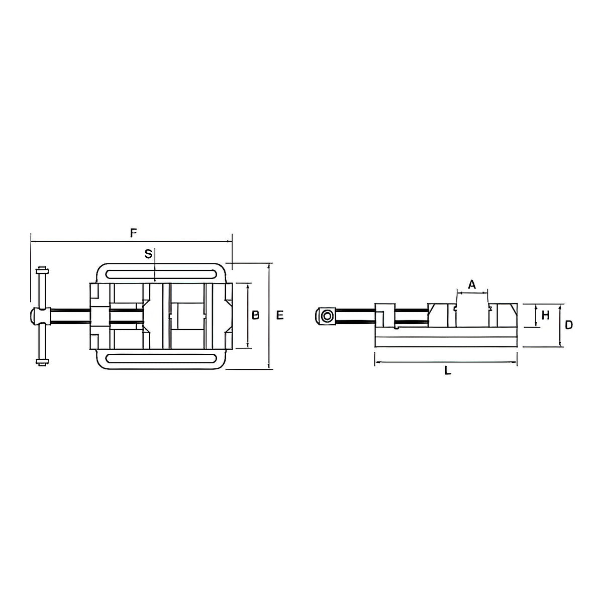 Étaux Magnat pour machine-outils acier forgé trempé