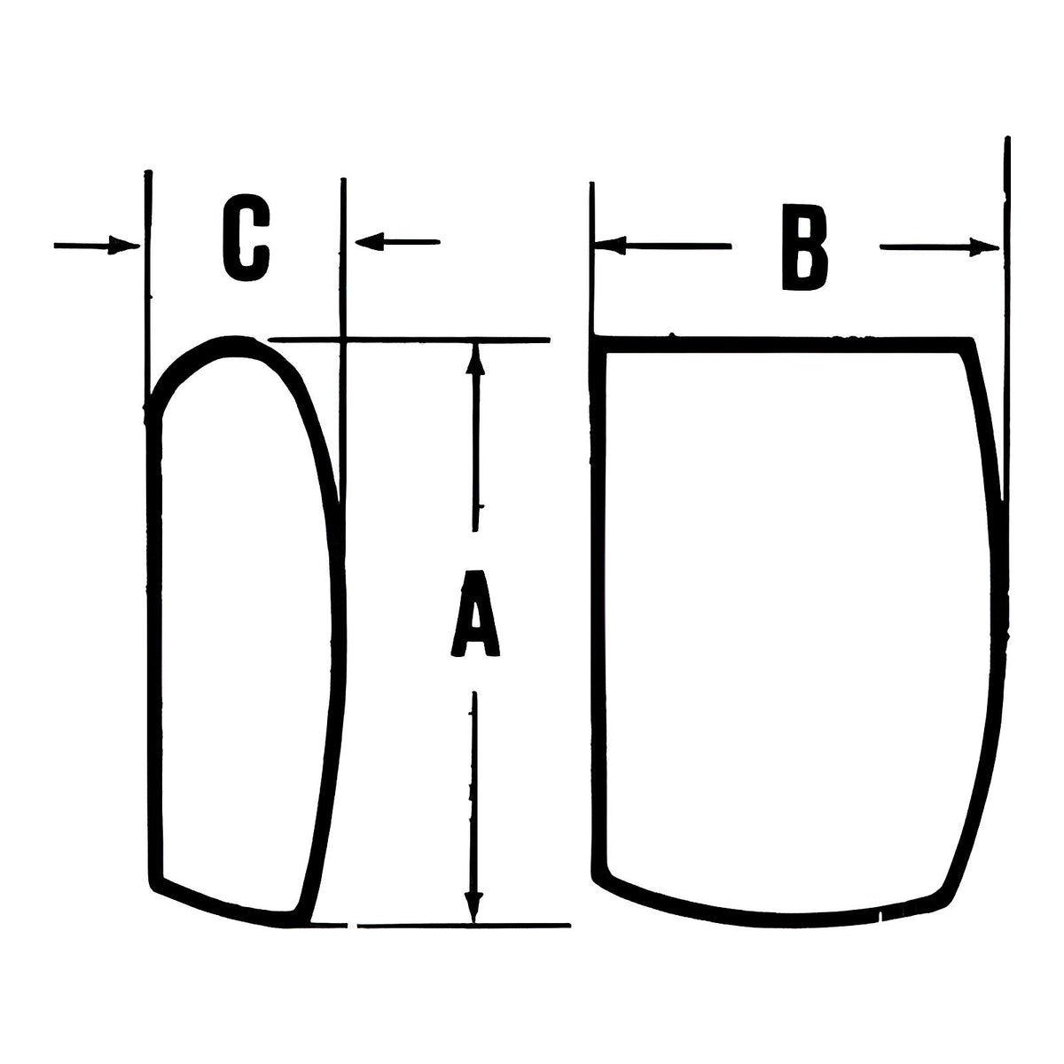 Tas américain poli carrossier
