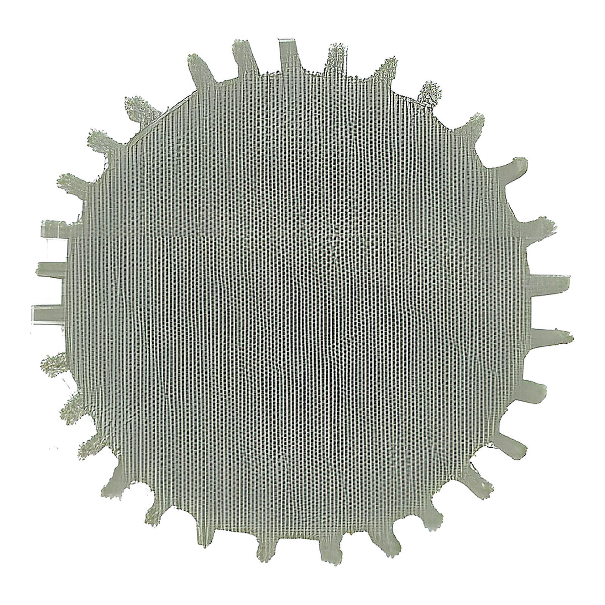 Lime ronde de tronçonneuse manche bimatière