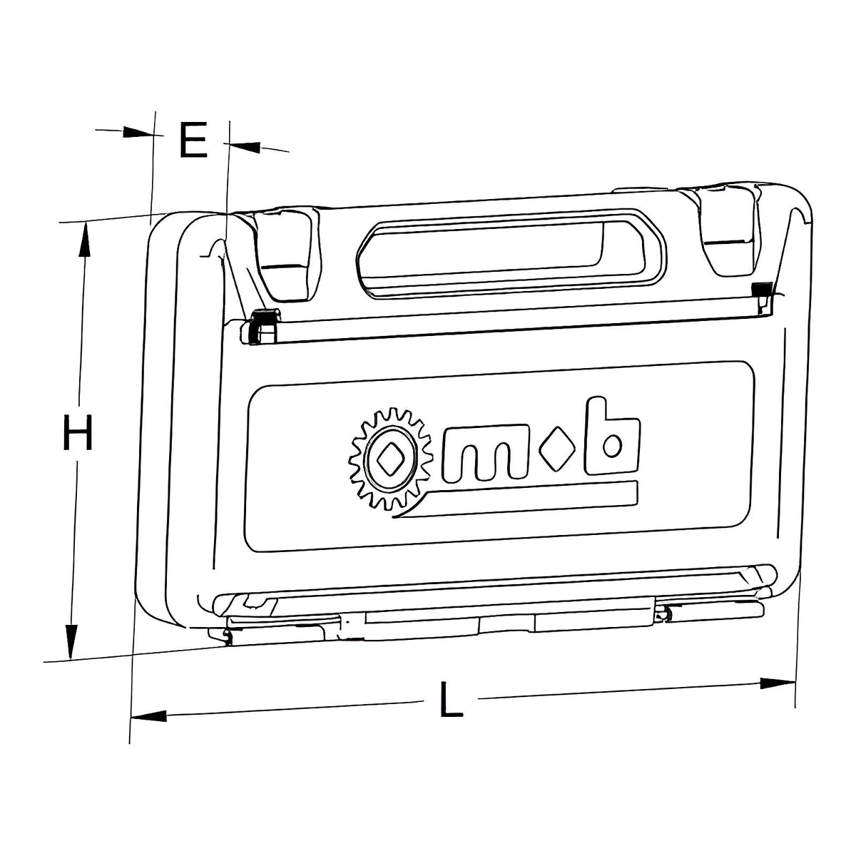 Fusion Box Cargo vide modulaire PEHD