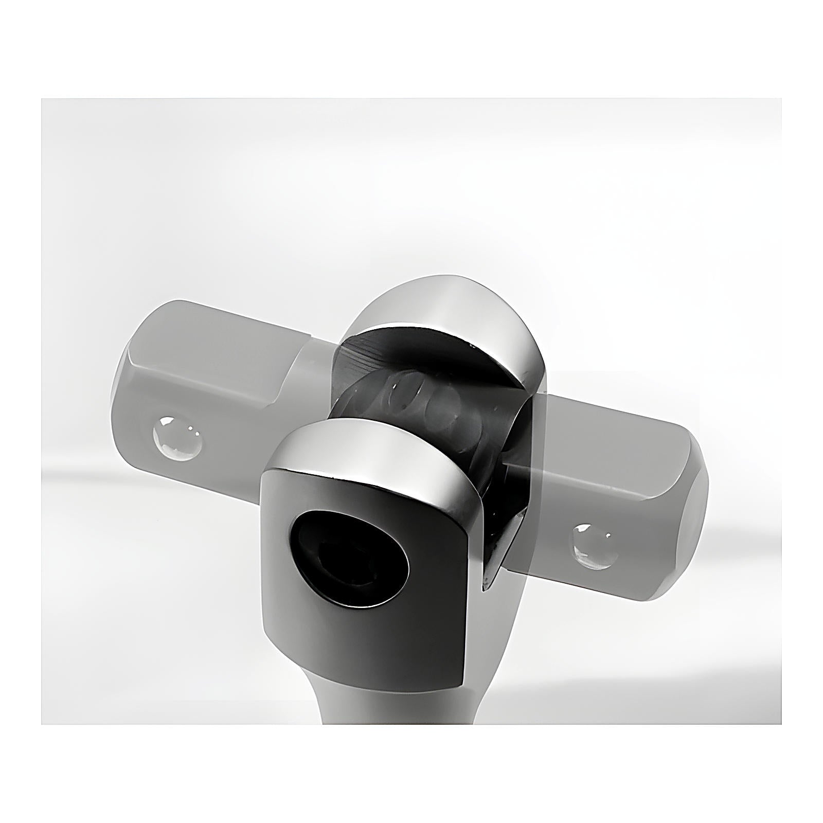 Poignée emmanchée articulée 1/2” bimatière