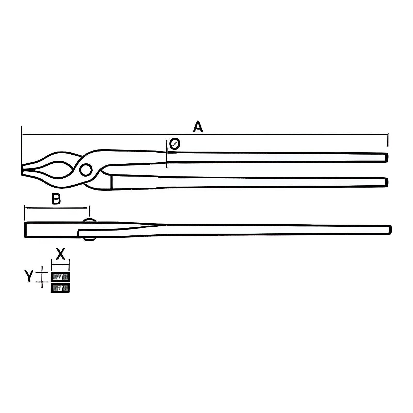 Tenaille de forge professionnelle