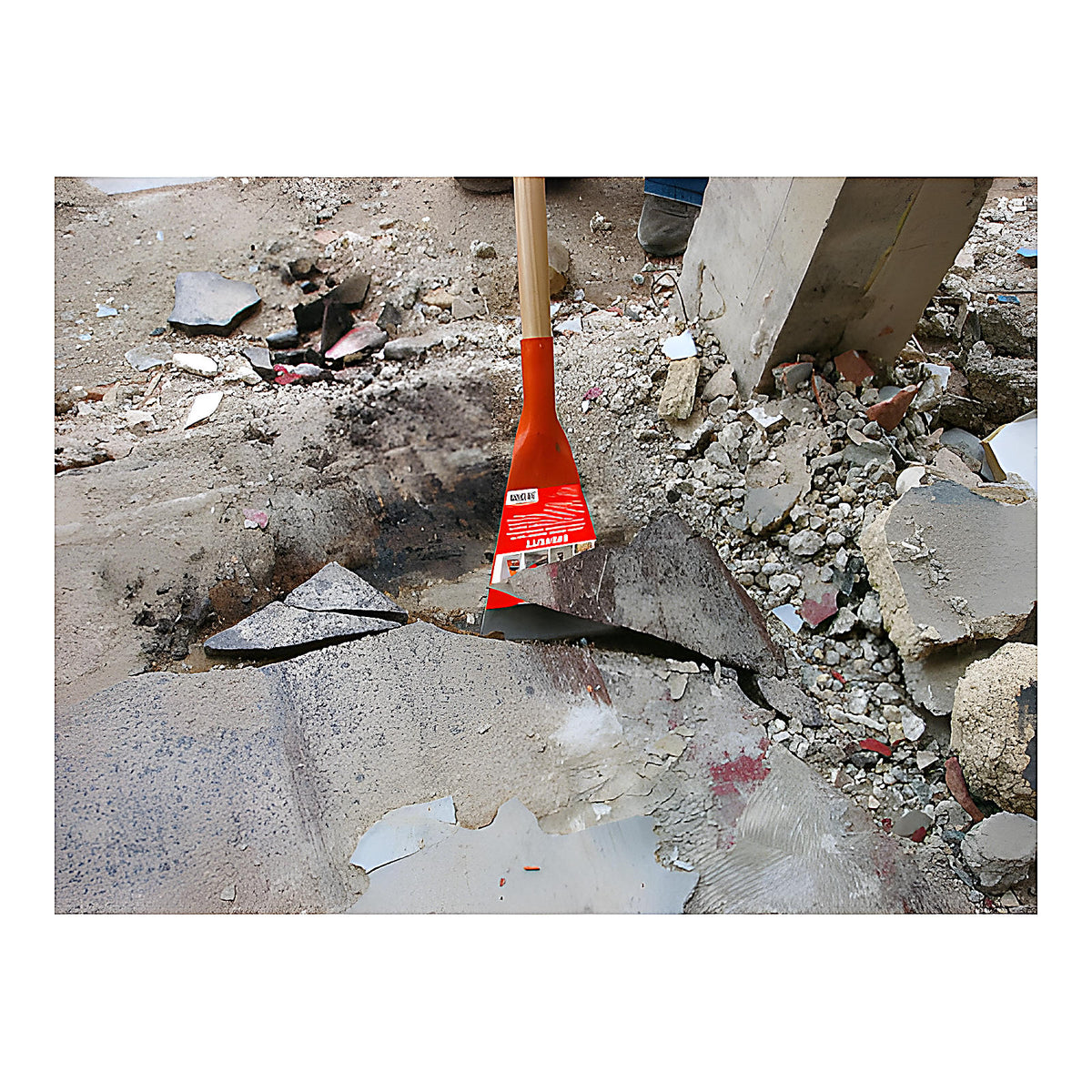 Grattoir multi-usage Big Mutt acier forgé 230x180 mm