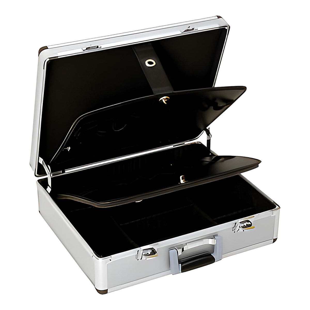 Valise aluminium vide pour rangement outils