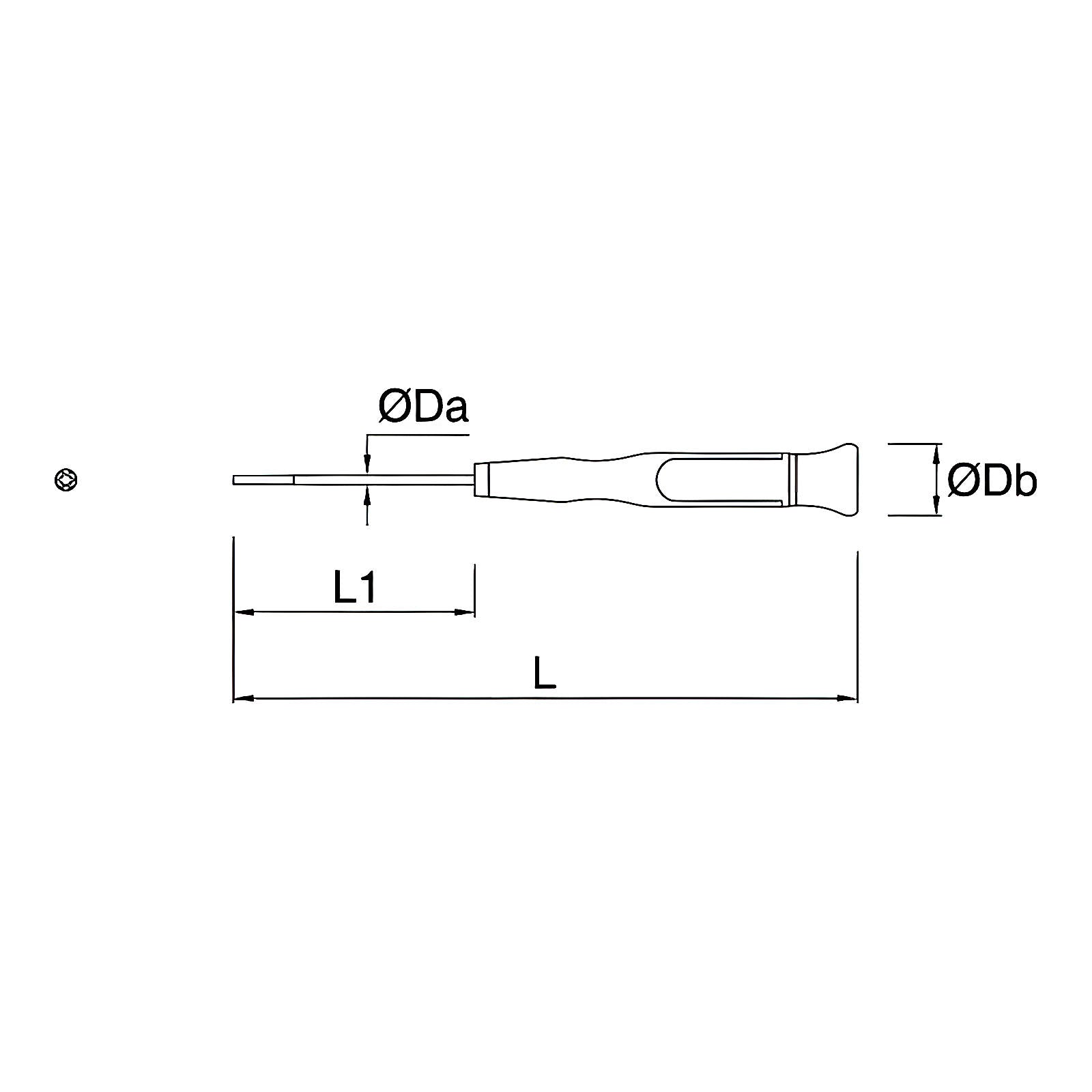 Tournevis micro pour vis Torx de précision X5