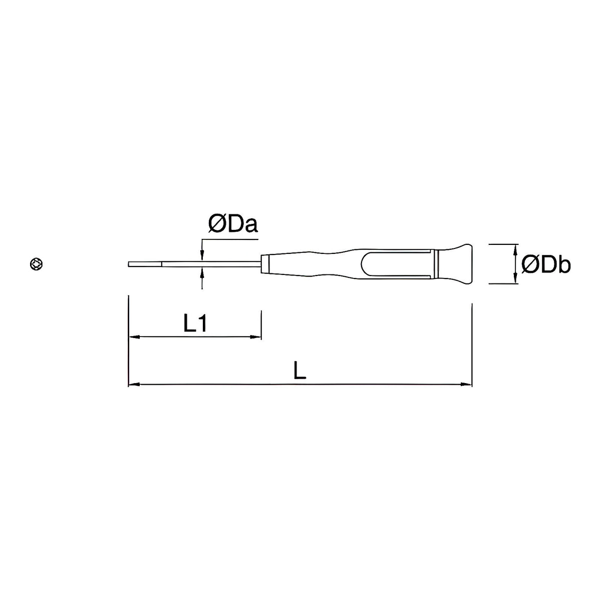 Tournevis micro pour vis Torx de précision X5