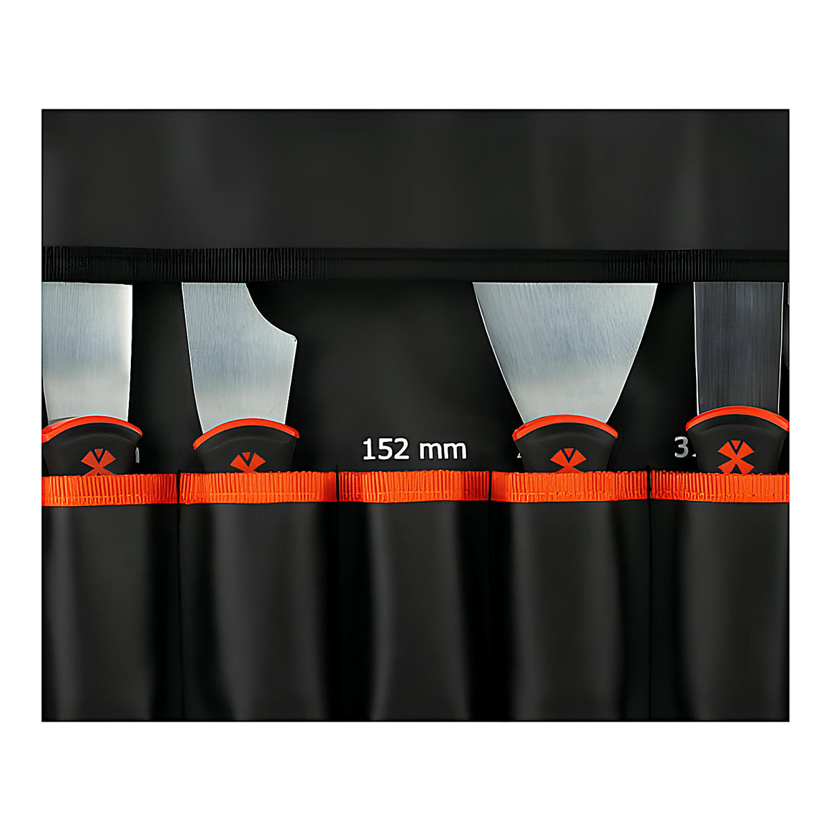Trousse 7 couteaux américains + 1 multi-usage plaquiste