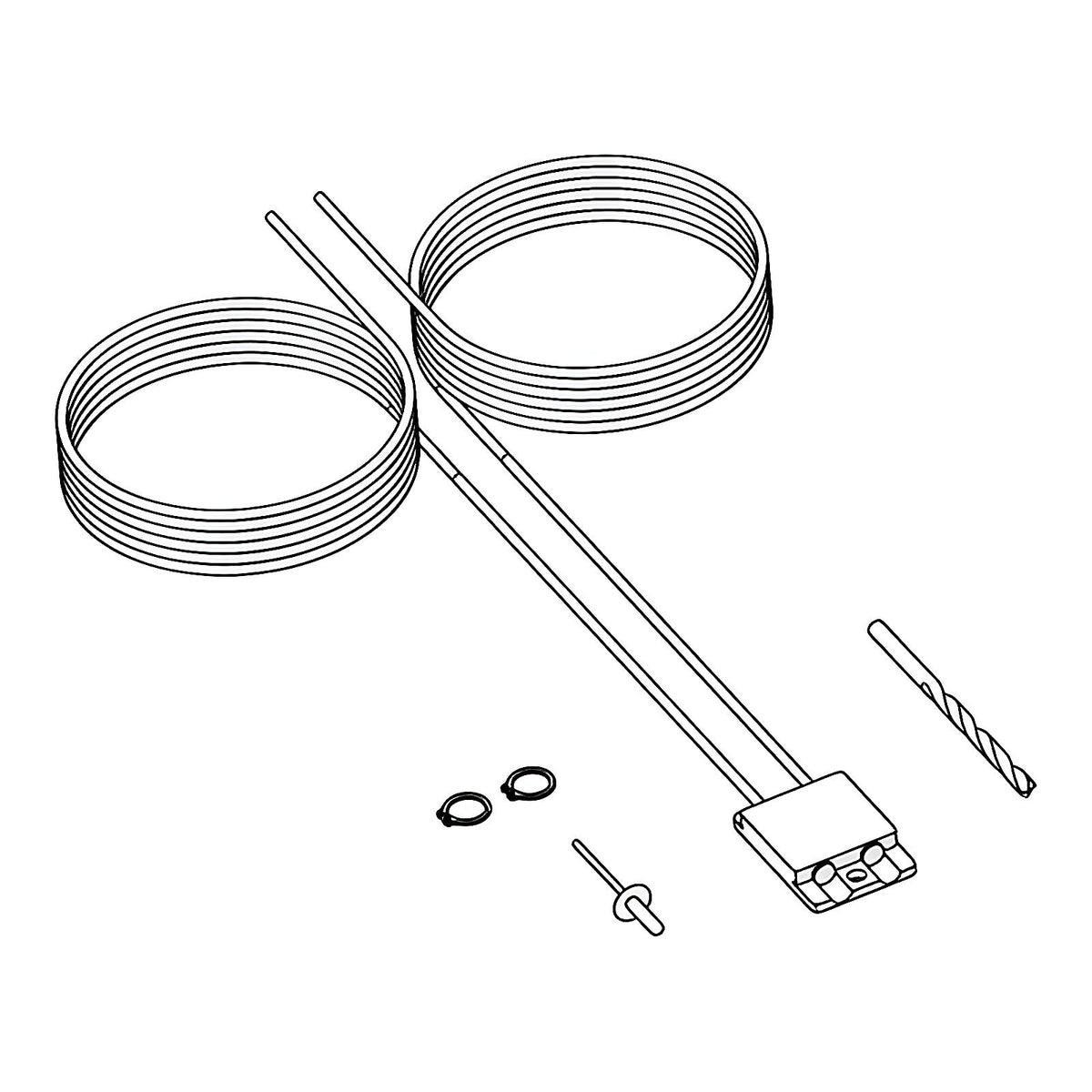 Kit rechange 2 câbles pour Levpano à embout