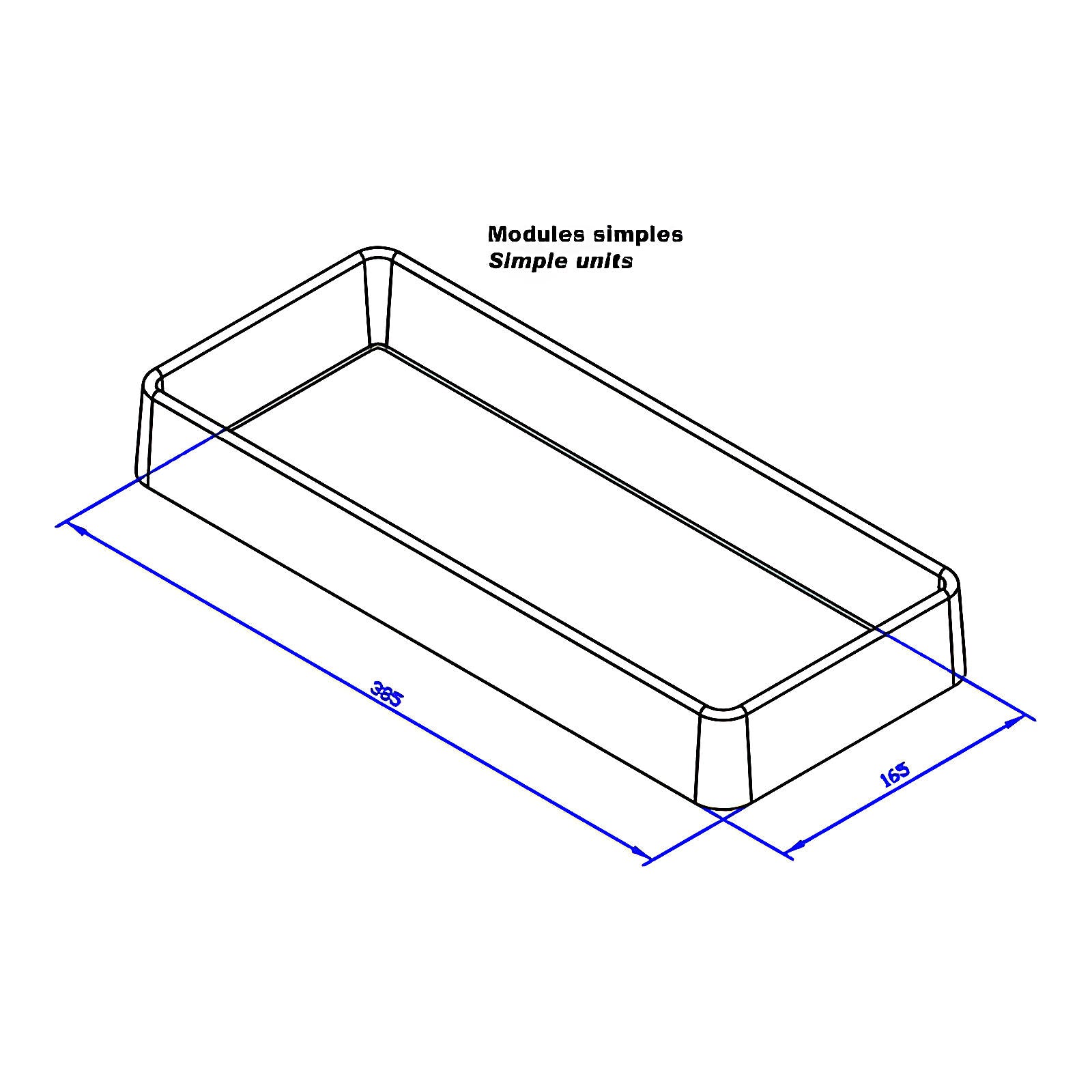 Module 7 tournevis précision et isolés thermoformé