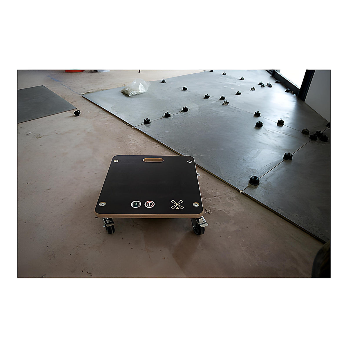 Plateau roulant Swift 400x400 roulettes qualité supérieure