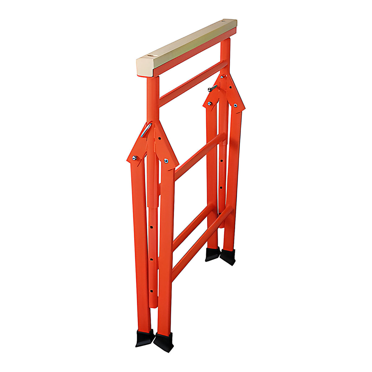 Tréteau professionnel réglable poutre bois