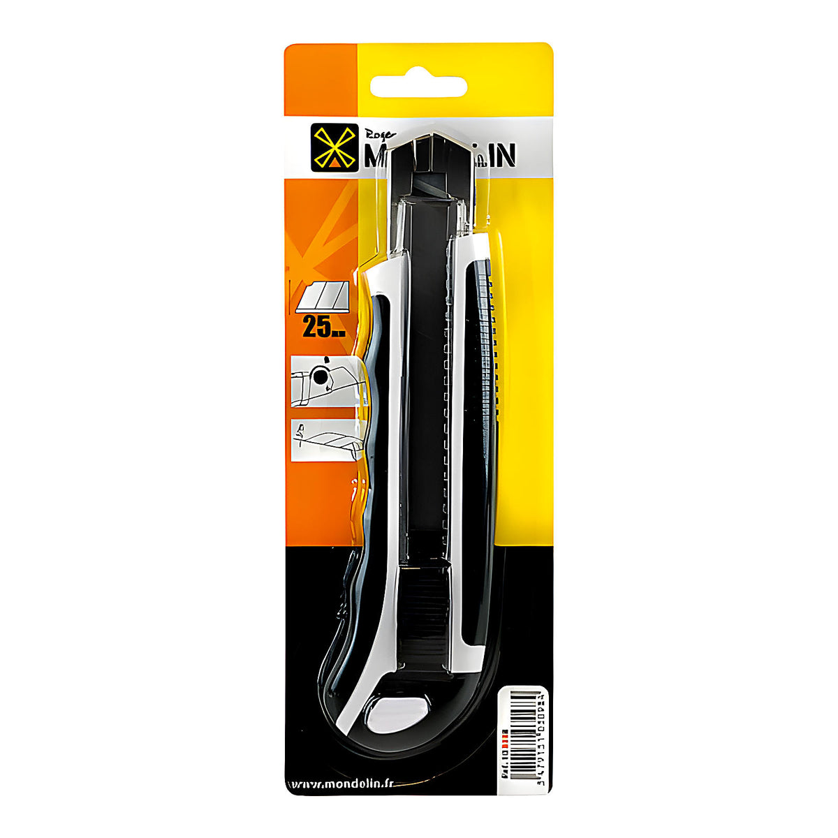 Cutter de plaquiste 25 mm avec molette sur tête
